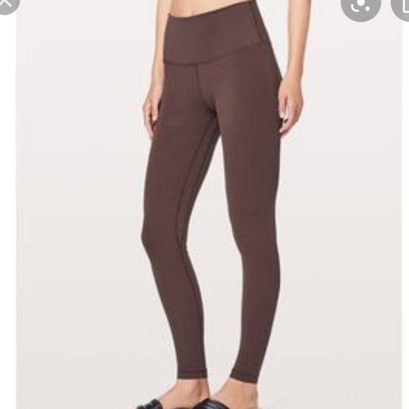 Lulu Lemon Chocolate Brown Align Pants 